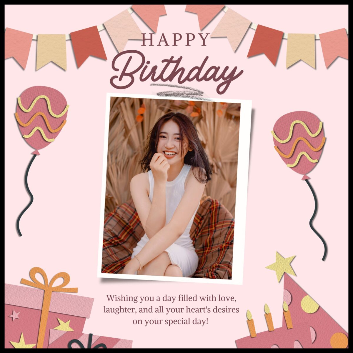Birthday Spark Frame