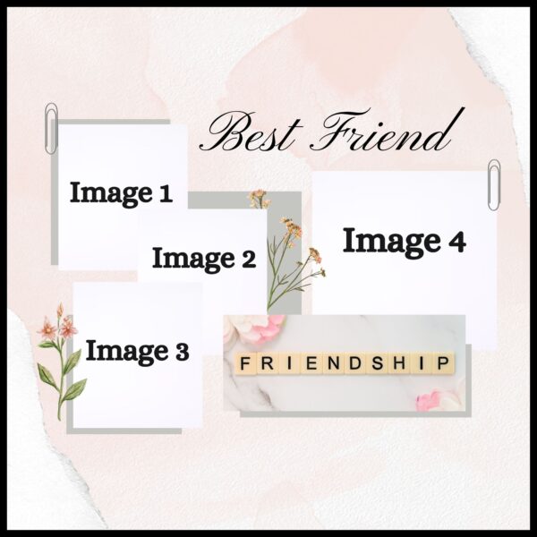 Blooming Friendship Frame Preview 2