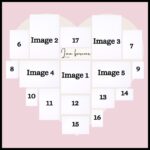 Blushing Love Collage Frame Preview 2