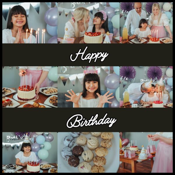 Celebration Collage Birthday Frame