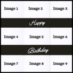 Celebration Collage Birthday Frame Preview 2