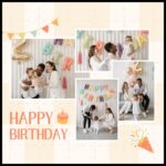 Cheerful Birthday Celebrations Frame