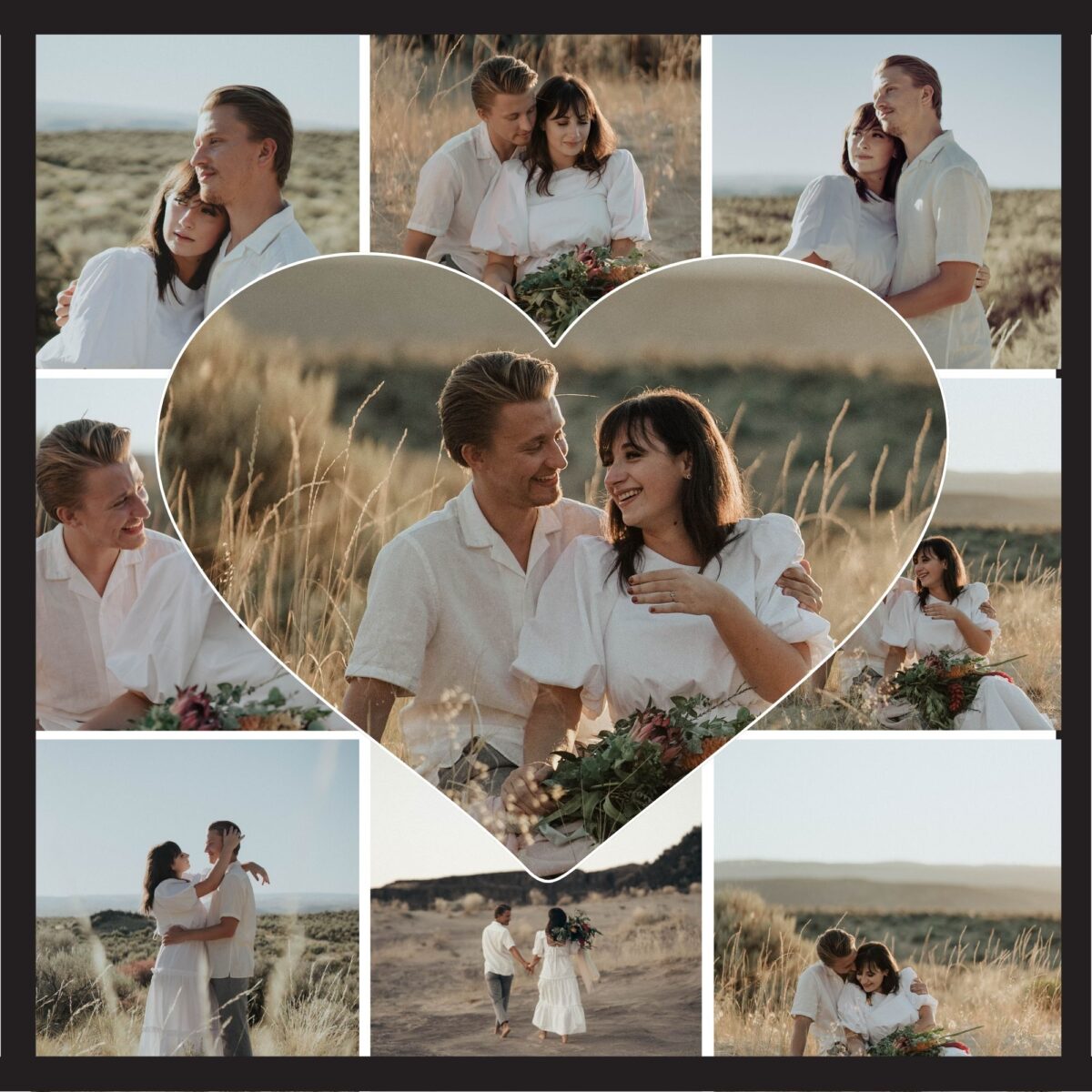 Heartfelt Memories Collage Frame