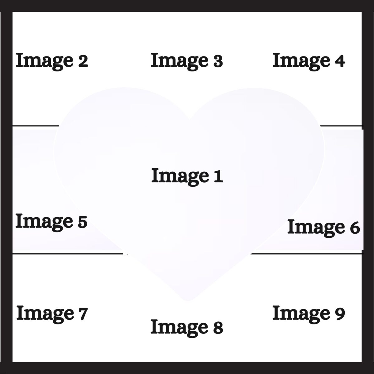 Heartfelt Memories Collage Frame Preview 2