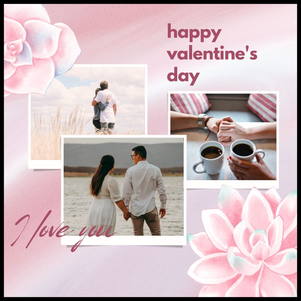Sweet Blooms of Love Frame
