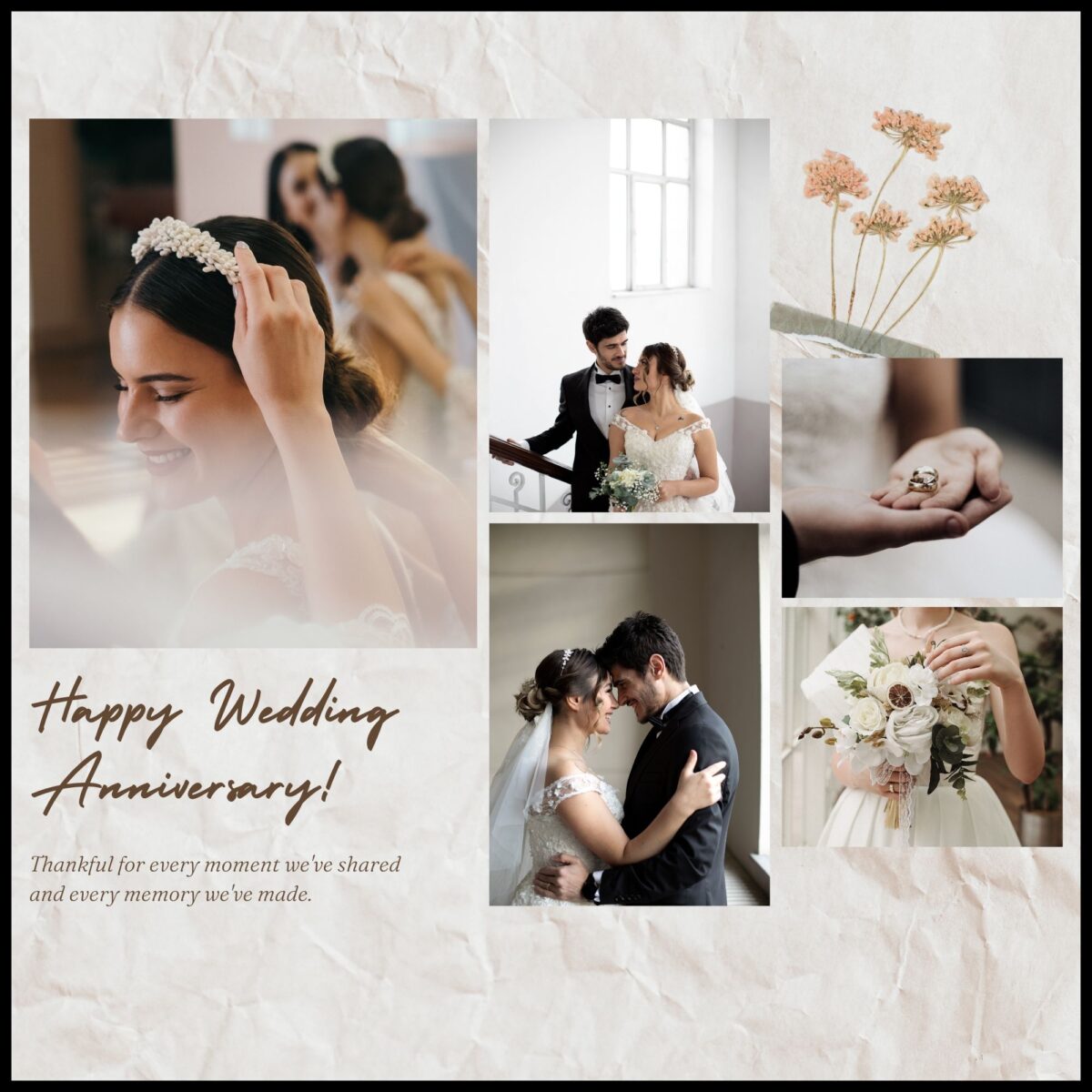 Wedding Anniversary Photo Frame