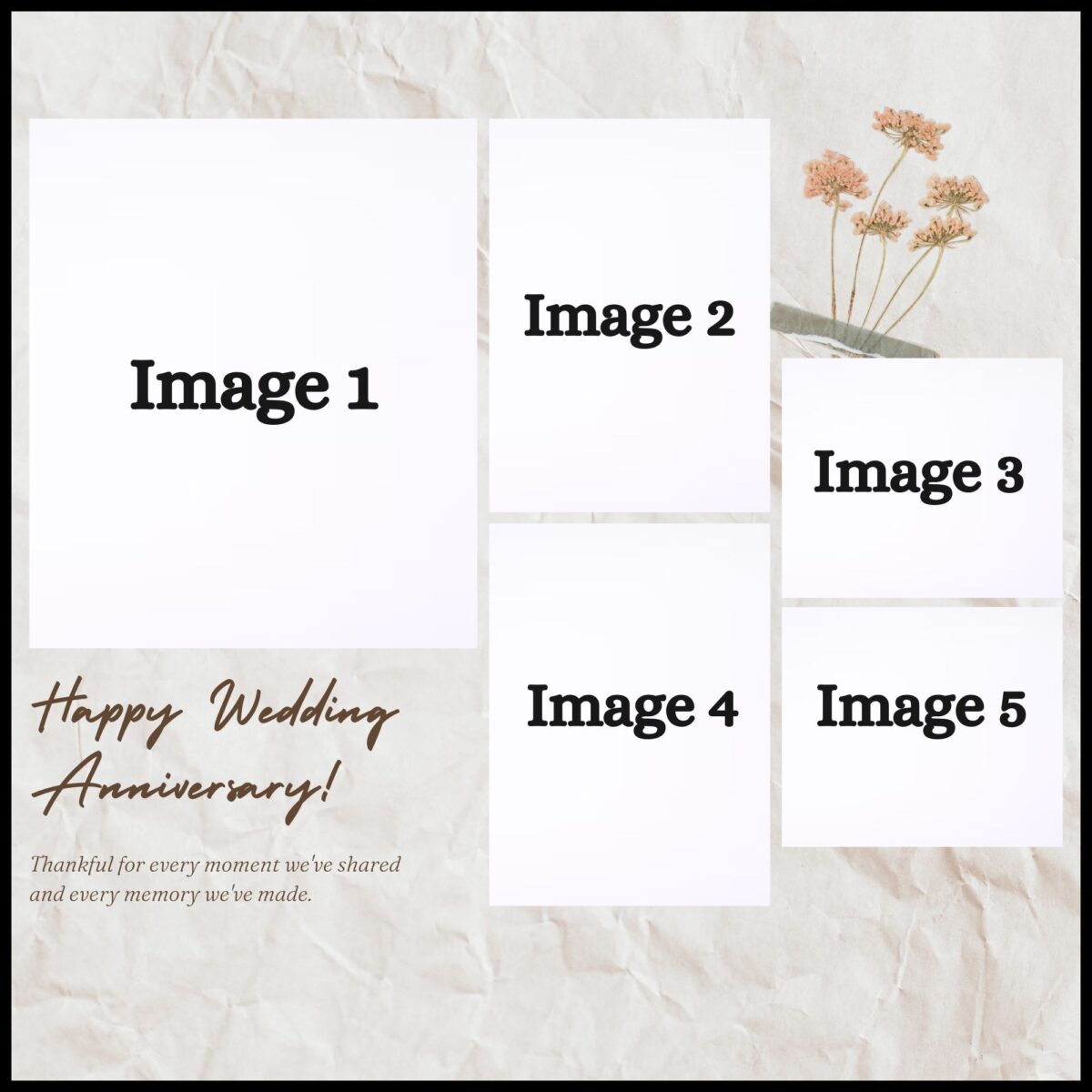 Wedding Anniversary Photo Frame Preview 2