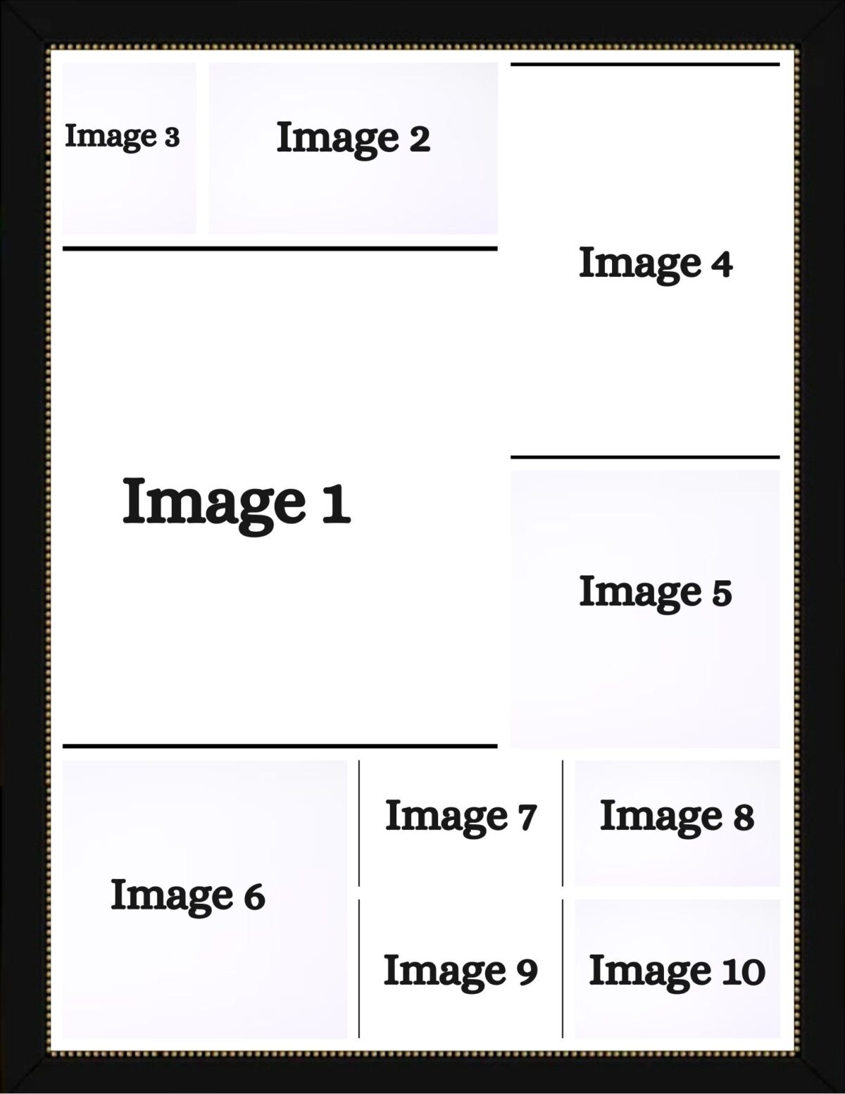 Forever Memories Collage Frame Preview 2