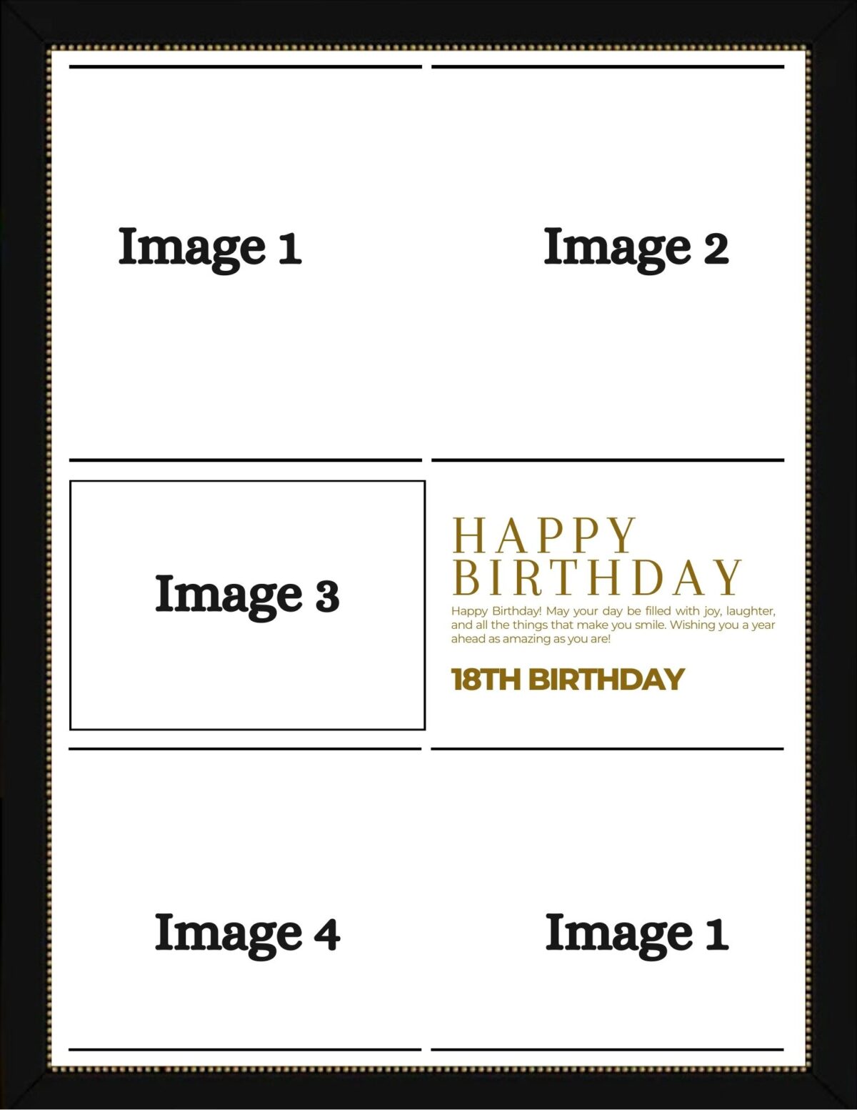 Joyful Milestones Frame Preview 2