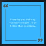 Everyday you wake up Quote Frame
