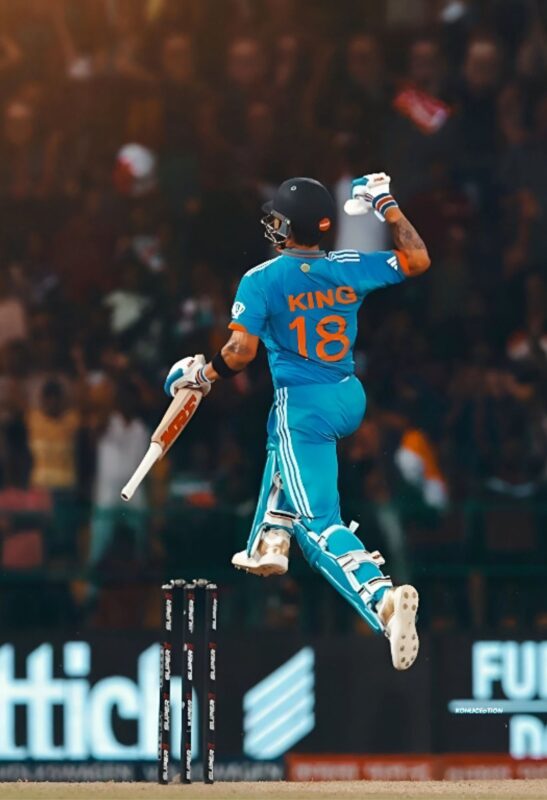 King Kohli Metal Poster