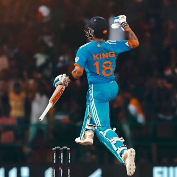 King Kohli Metal Poster
