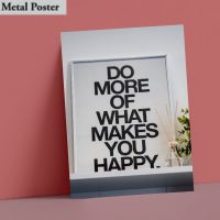 Motivational Quotes Metal Poster