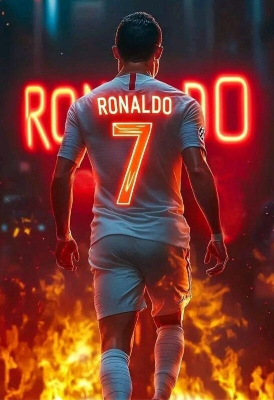 cr7 cristiano ronaldo metal poster