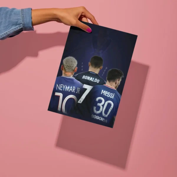 football champions metal poster preview