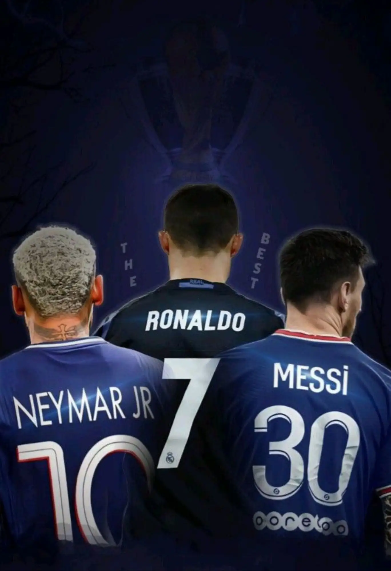 football champions metal poster