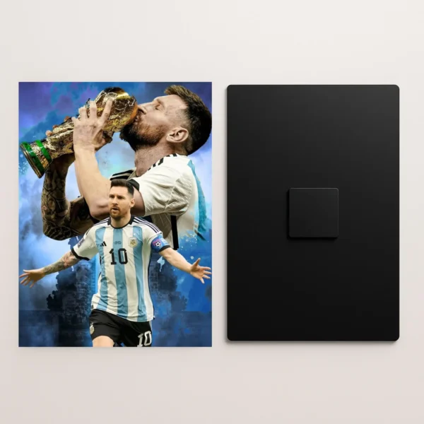 Lionel Messi Football Metal Poster - Image 5