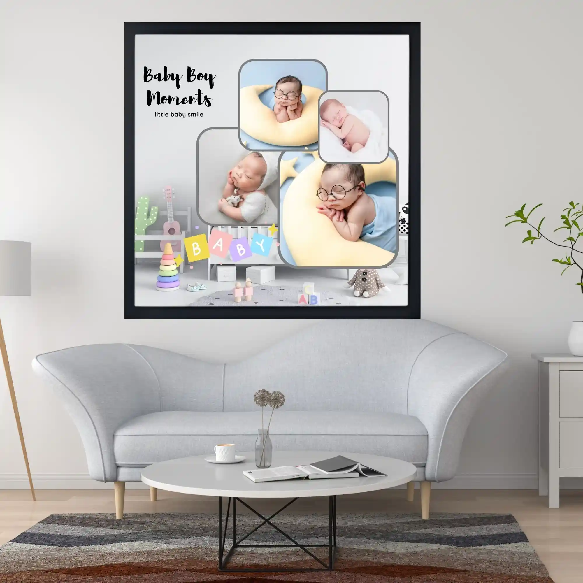 little dreamer baby frame preview