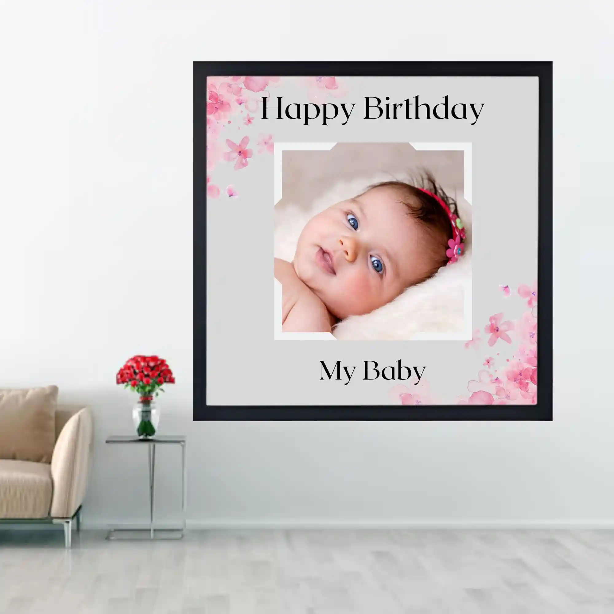 sweetest beginning baby frame preview