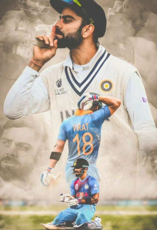 virat kohli metal poster