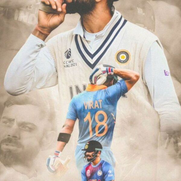 virat kohli metal poster