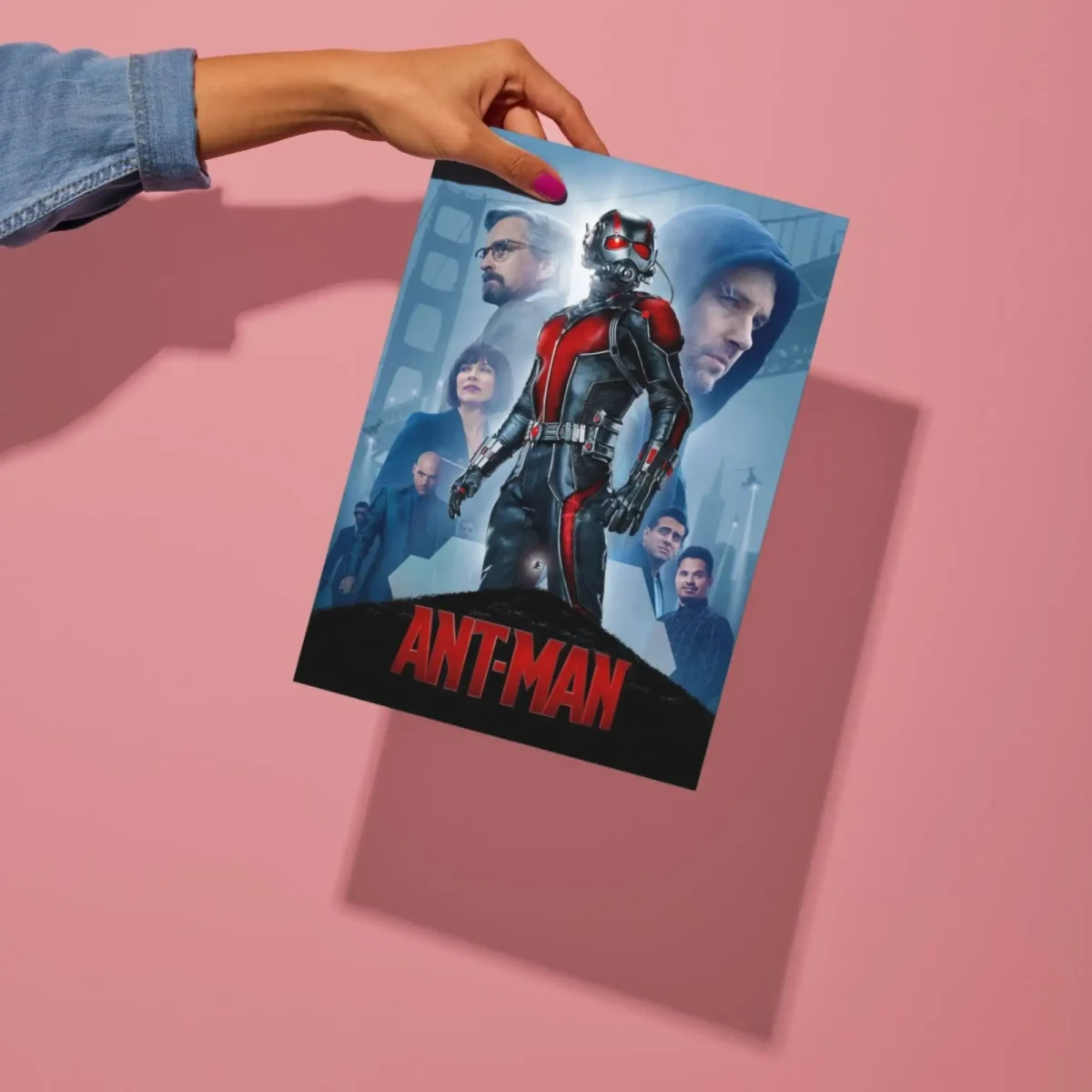 antman movie metal poster preview