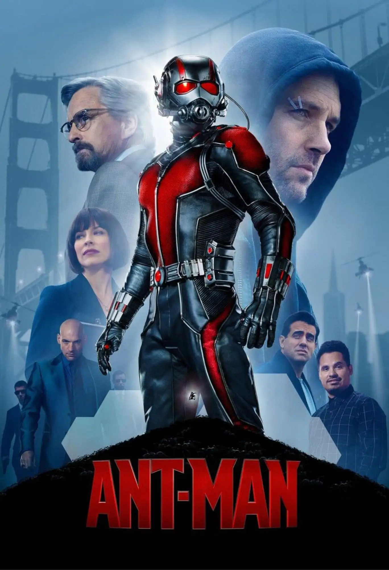 antman movie metal poster