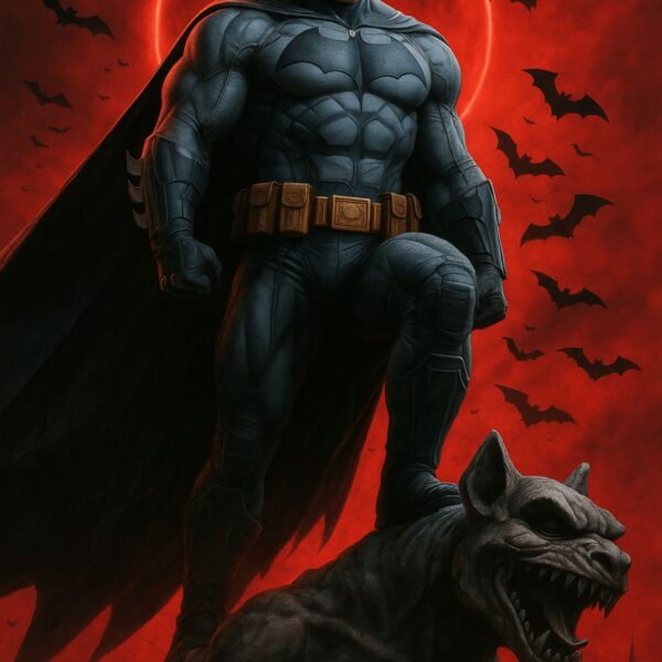 batman metal poster