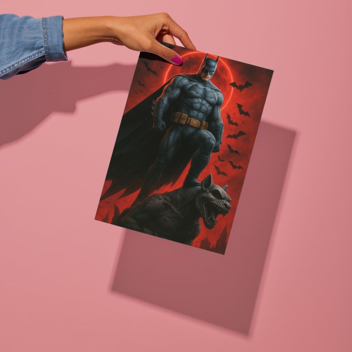 batman metal poster preview