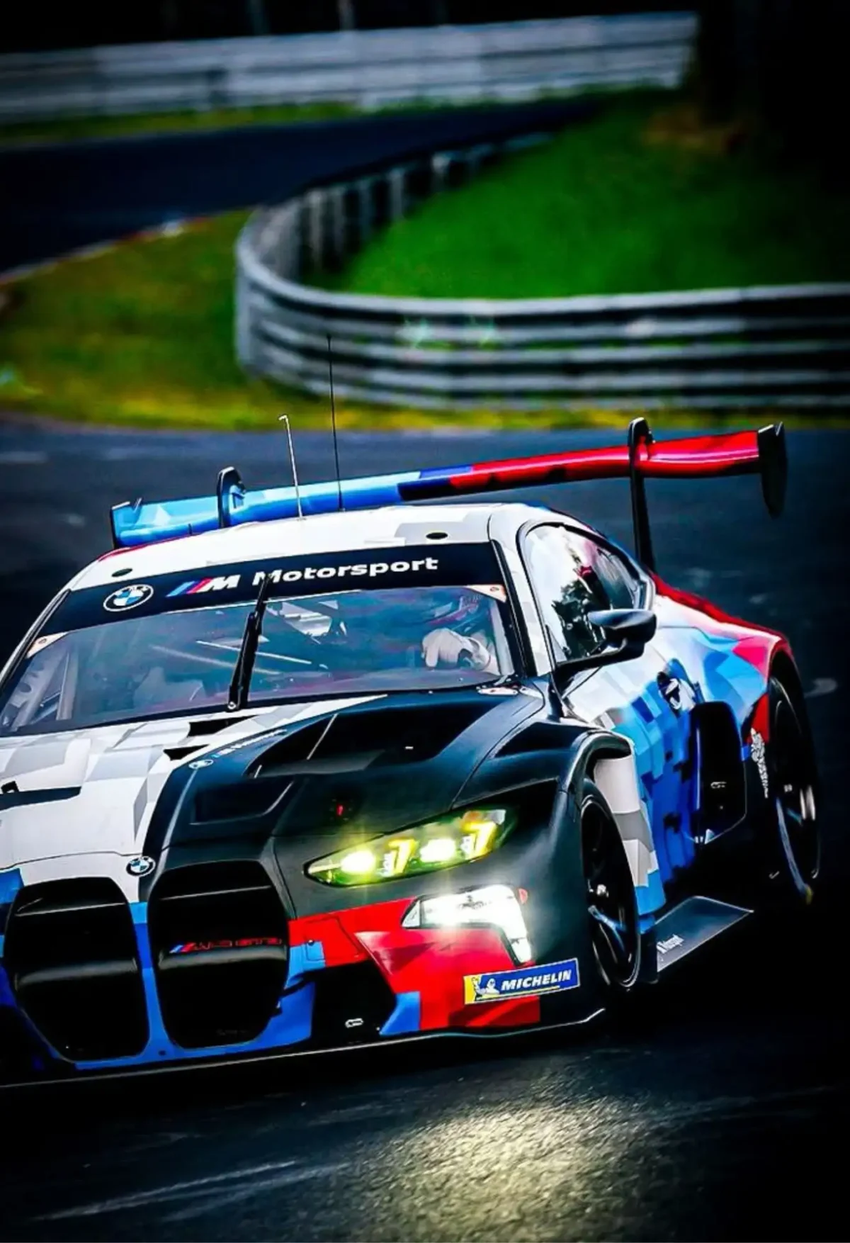 bmw m4 car metal poster