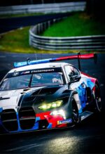 bmw m4 car metal poster