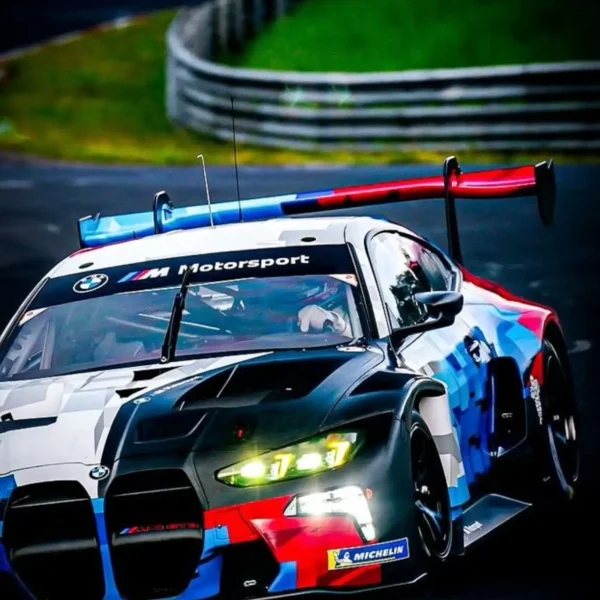 bmw m4 car metal poster