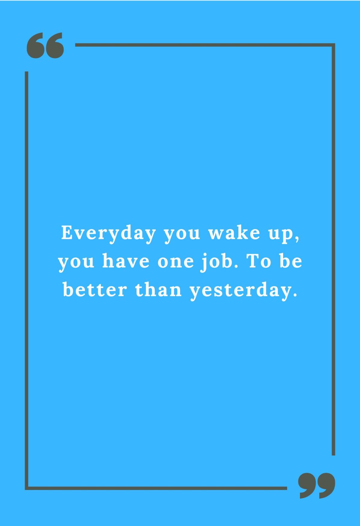 discipline quote metal poster