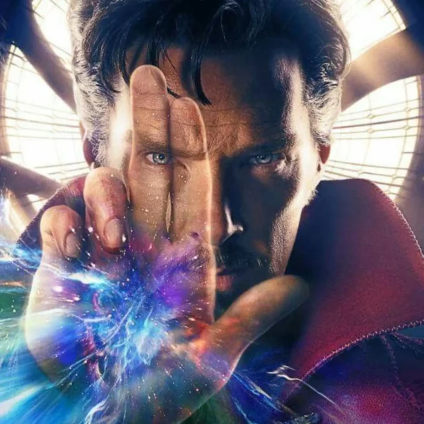 doctor strange movie metal poster