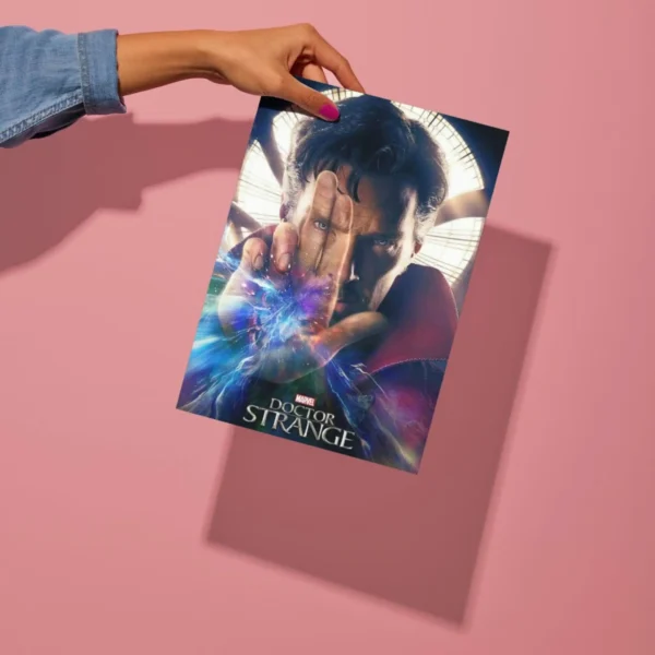 doctor strange movie metal poster preview