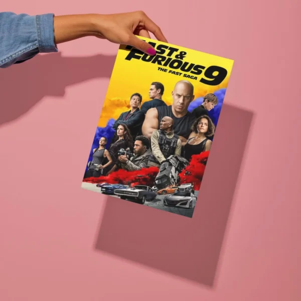 Fast and Furious Movie Metal Poster - Image 4
