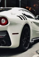 ferrari f12 supercar metal poster