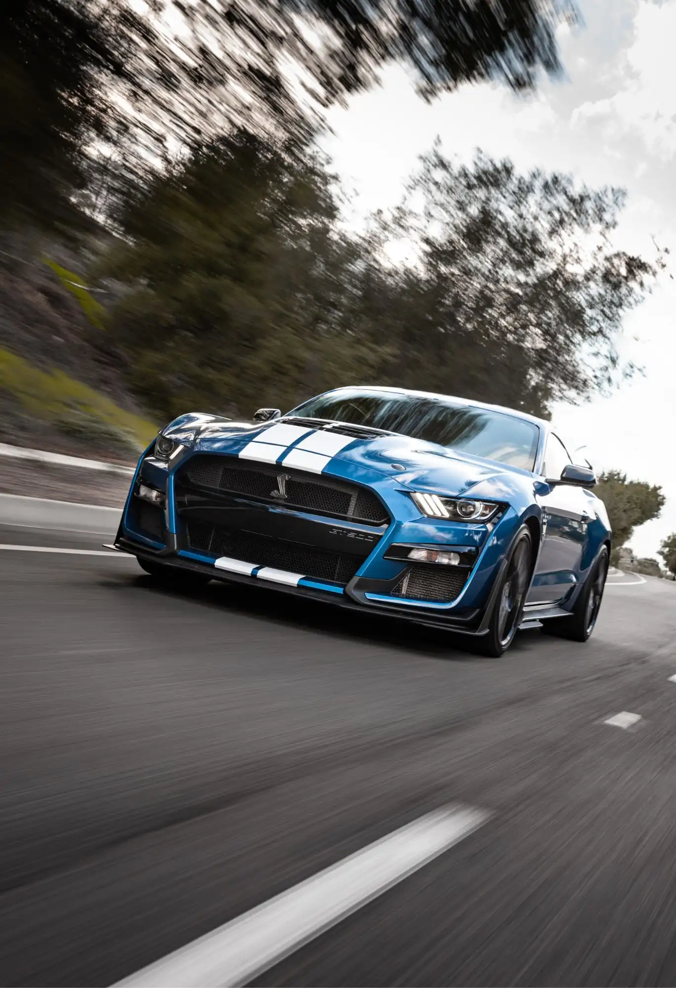 ford mustang shelby gt500 supercar metal poster