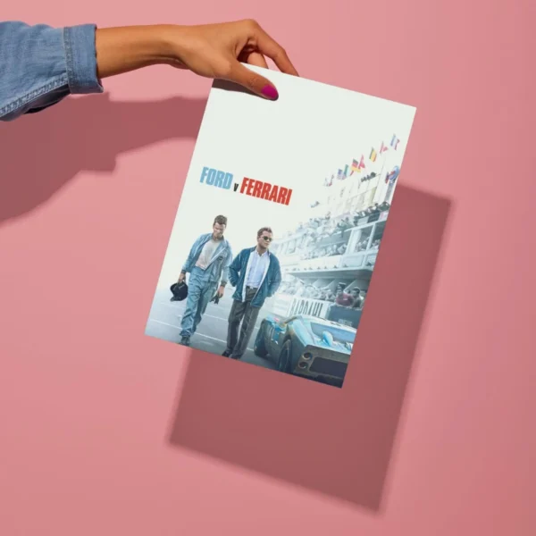 Ford v Ferrari Movie Metal Poster - Image 4