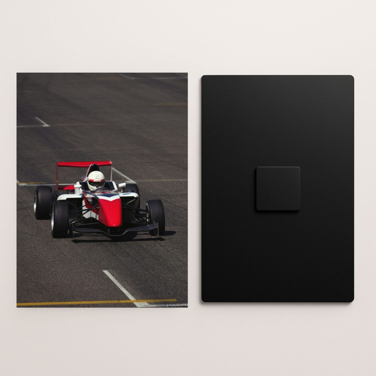 formula renault 2000 supercar metal poster front and back preview