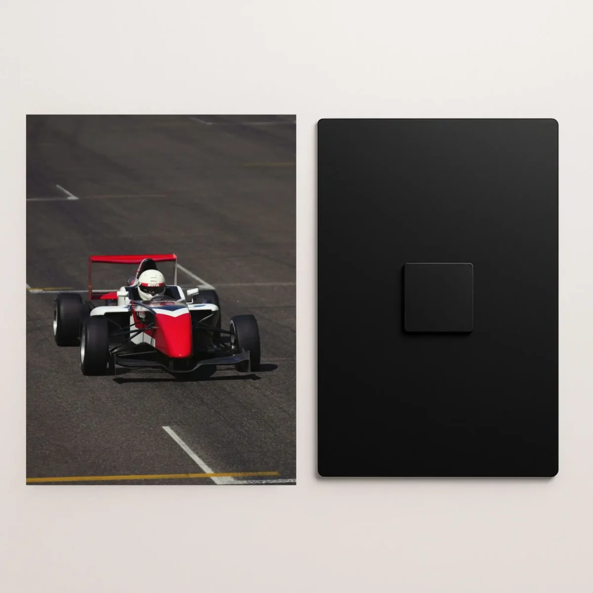 formula renault 2000 supercar metal poster front and back preview