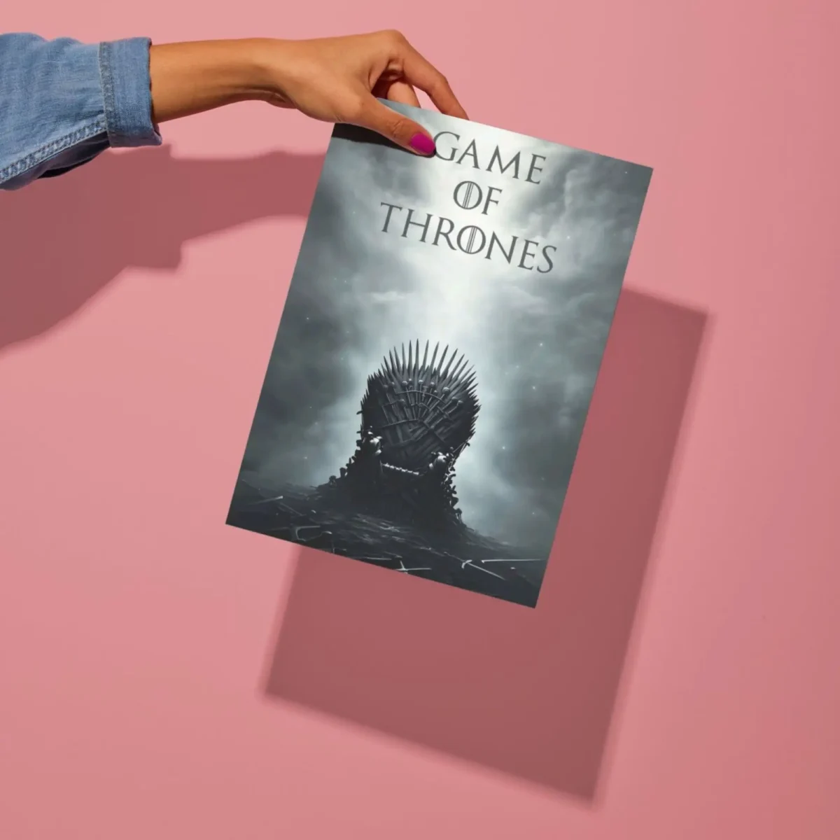 game of thrones metal poster preview