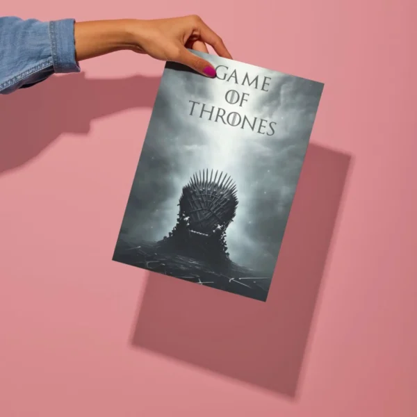 game of thrones metal poster preview