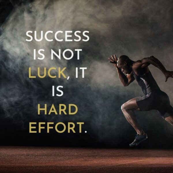 hard work quote metal poster