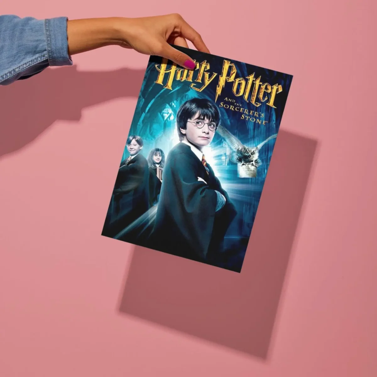 harry potter movie metal poster preview