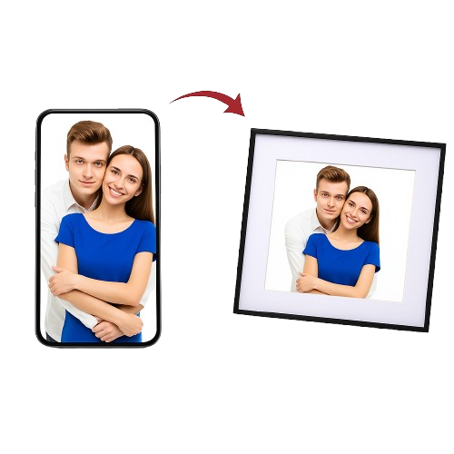 how to personalised photo frame