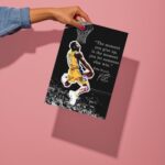 kobe bryant quote metal poster preview
