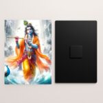 krishna metal poster front and back preview