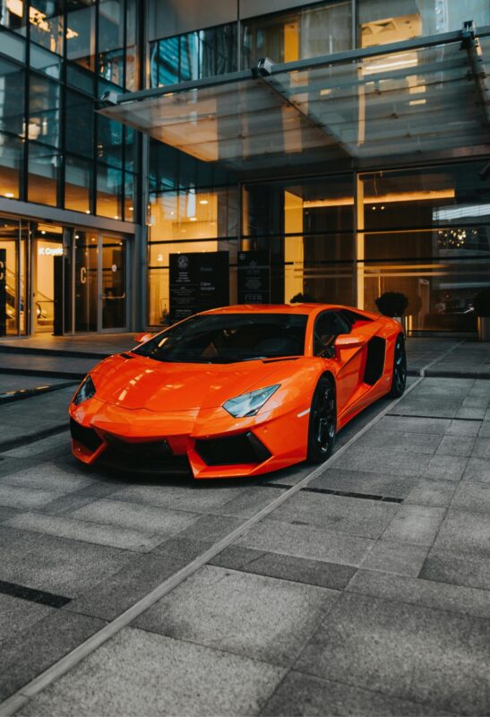 lamborghini aventador supercar metal poster
