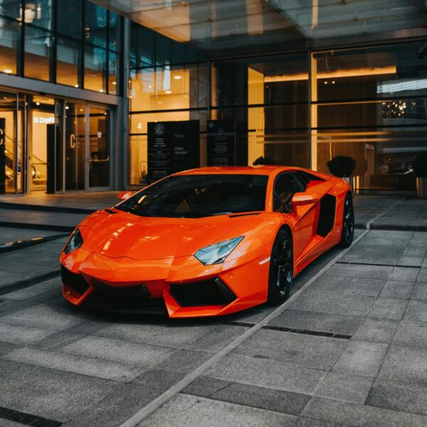 lamborghini aventador supercar metal poster
